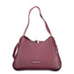 Rosso Polyurethane Women Handbag