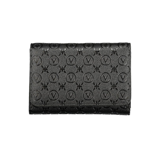 Nero Poliuretano Women Wallet