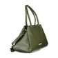 Verde Polyurethane Women Handbag