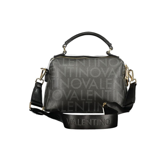 Nero Polyurethane Women Handbag