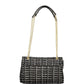 Nero Polyurethane Woman Handbag