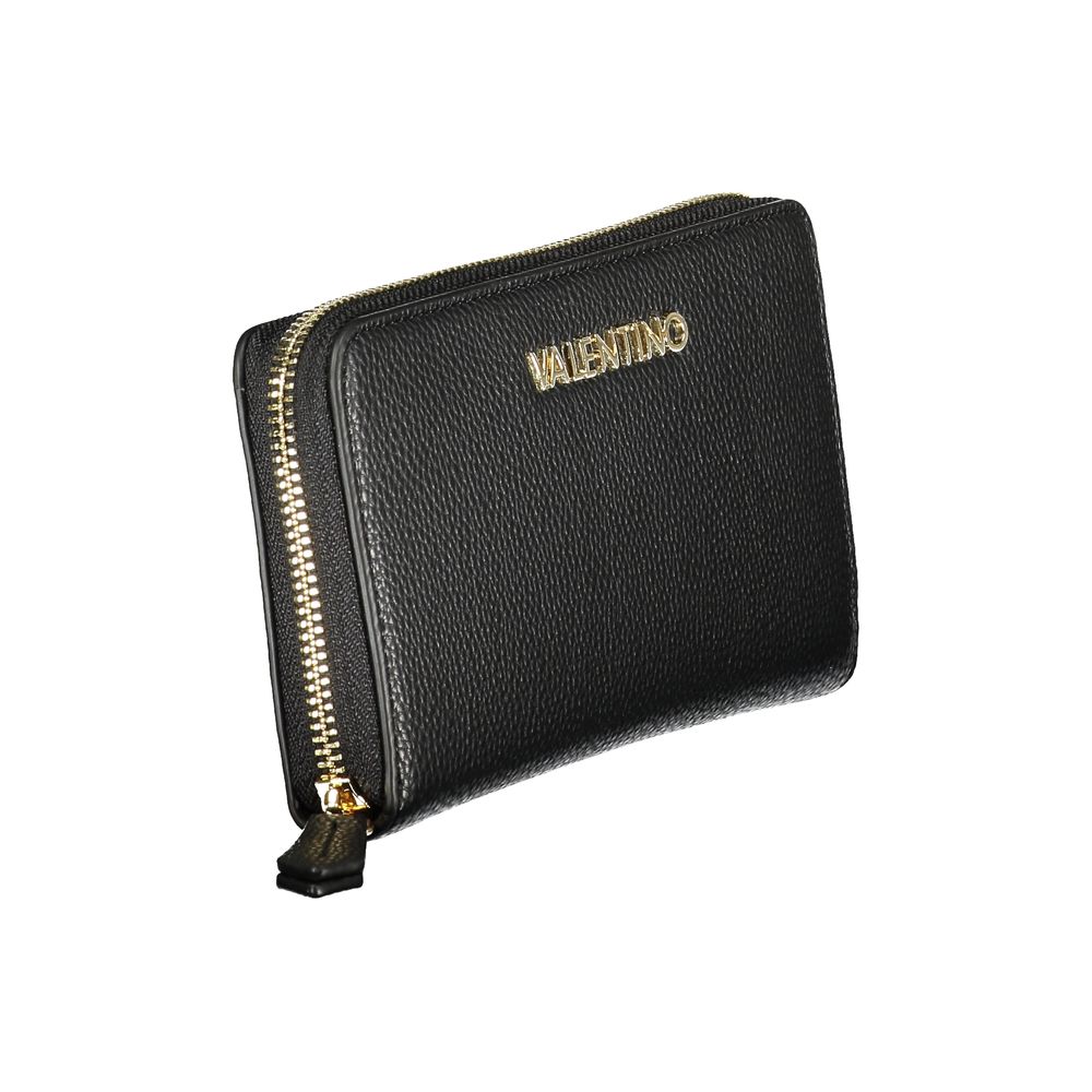 Nero Poliuretano Women Wallet