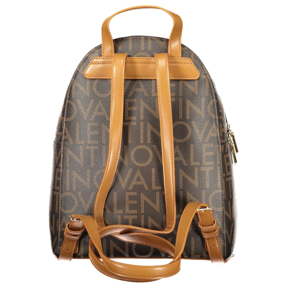 Marrone Poliuretano Woman Backpack