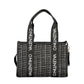 Nero Polyester Women Handbag