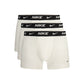 White Cotton Men's Boxer Short