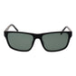 Black Stainless Steel Sunglasses