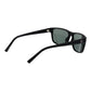 Black Stainless Steel Sunglasses