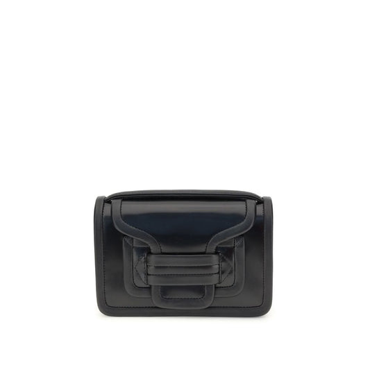 Black Calf Leather Bos Taurus Shoulder Bag