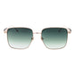 Rose Gold Metal Sunglasses