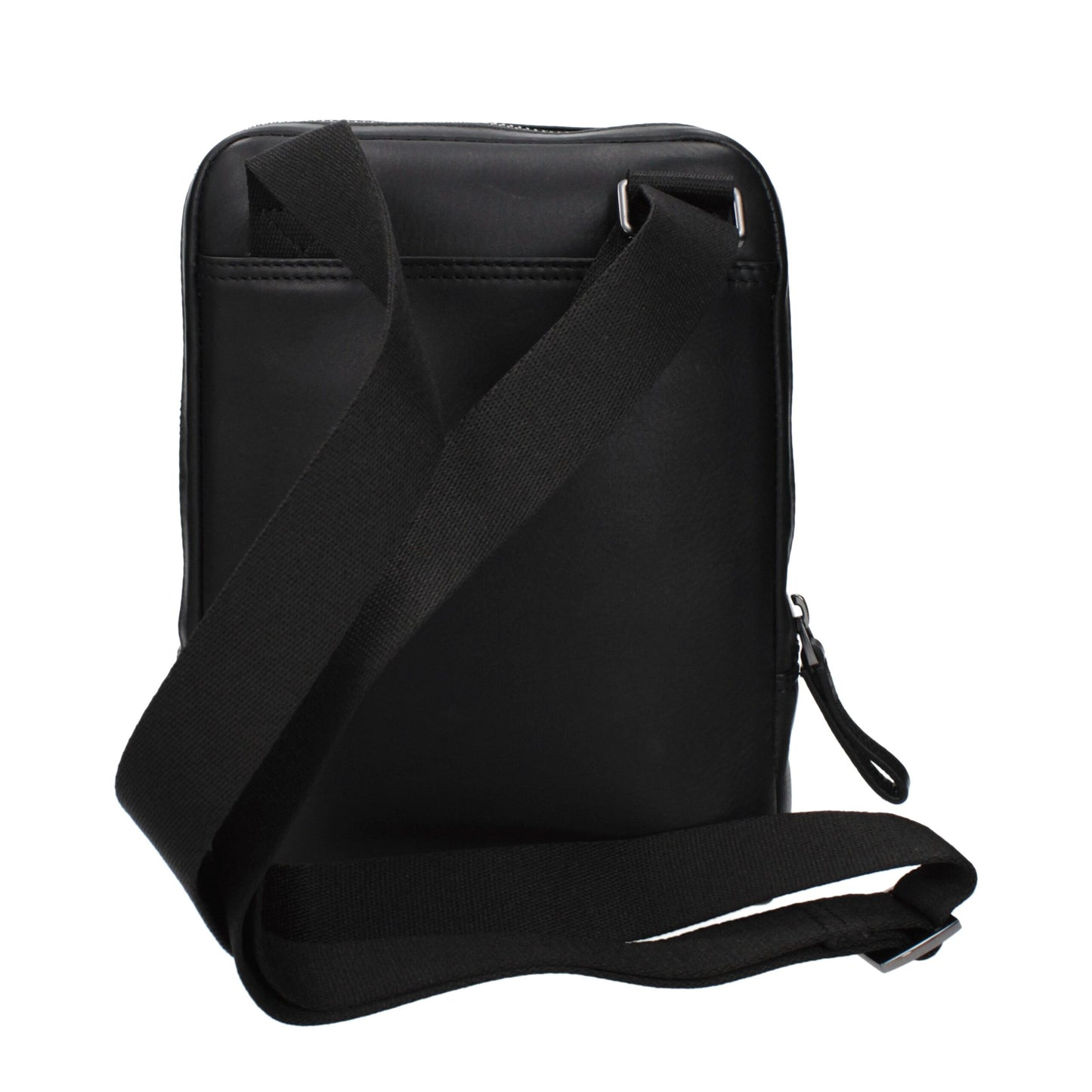 Black Leather Crossbody Bag