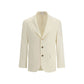 Cream Wool Blazer