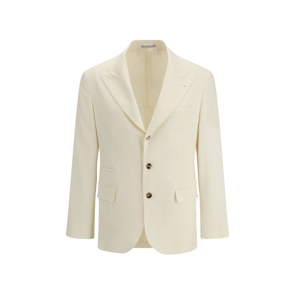 Cream Wool Blazer