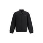 Black Recycled Polyamide Full-Length Jacket