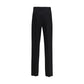 Black Fleece Wool Dress Pants