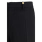 Black Fleece Wool Dress Pants
