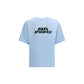 Light Blue Fabric T-Shirt