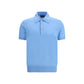 Light Blue Cotton Polo Shirt