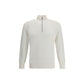 White Cotton Sweatshirt