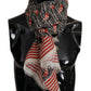 Elegant Striped Linen Men's Scarf