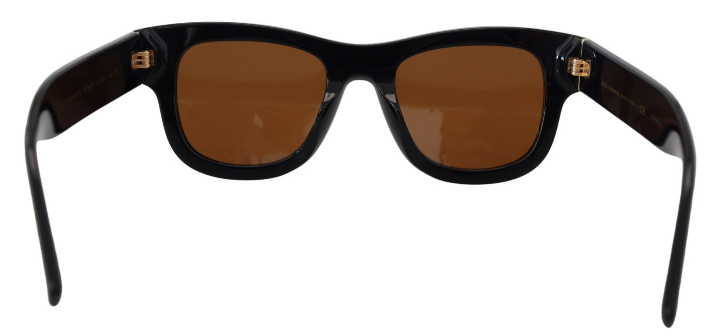 Chic Brown Acetate Sunglasses