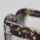 Elegant Black Multicolor Gradient Sunglasses