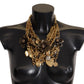 Sicilian Glamour Gold Statement Necklace