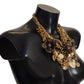 Sicilian Glamour Gold Statement Necklace