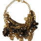 Sicilian Glamour Gold Statement Necklace