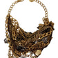 Sicilian Glamour Gold Statement Necklace