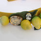 Exquisite Silk Crystal Lemon Headband Diadem