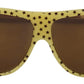 Stellar Chic Square Sunglasses in Yellow