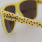 Stellar Chic Square Sunglasses in Yellow