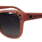 Elegant Pink Gradient Sunglasses