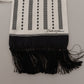 Elegant Monochrome Silk Men's Scarf