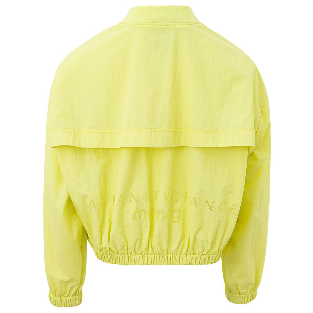 Yellow Polyamide Jackets & Coat