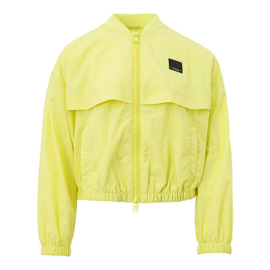 Yellow Polyamide Jackets & Coat