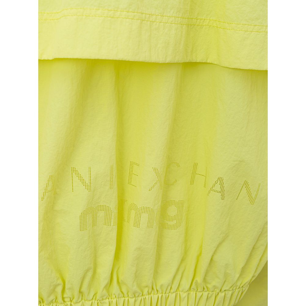 Yellow Polyamide Jackets & Coat