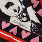 Elegant Panda Print Silk Scarf