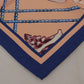 Elegant Multicolor Silk Men's Scarf