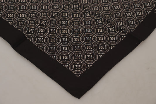 Elegant Square Silk Men's Scarf