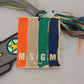 Chic Multicolor Keychain & Bag Charms