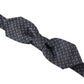 Elegant Polka Dot Silk Bow Tie