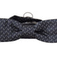 Elegant Polka Dot Silk Bow Tie
