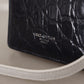 Blue Exotic Leather Bifold Wallet with Strap