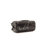 Chic Leather Mini Tote with Python Print